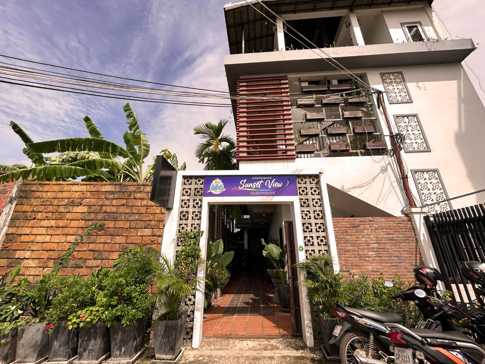 Sunset View Guest House Ciudad de Siem Riep Exterior foto