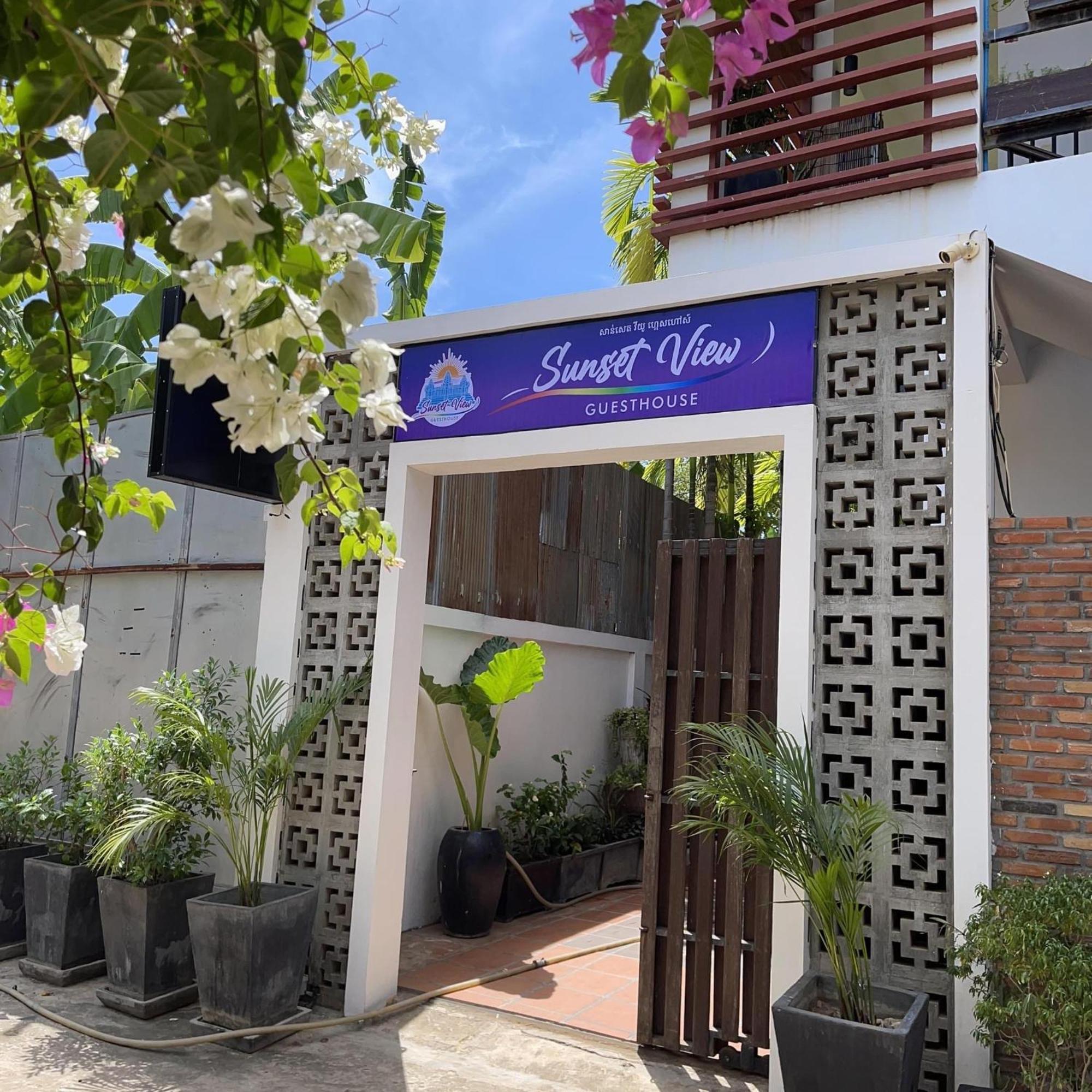 Sunset View Guest House Ciudad de Siem Riep Exterior foto